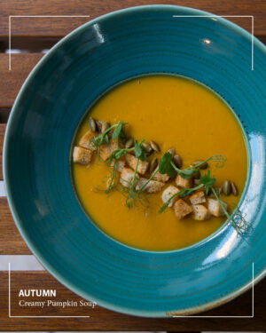 Autumn (Creamy pumpkin soup)
